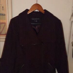 French Connection Women's Deep Purple Trench Coat